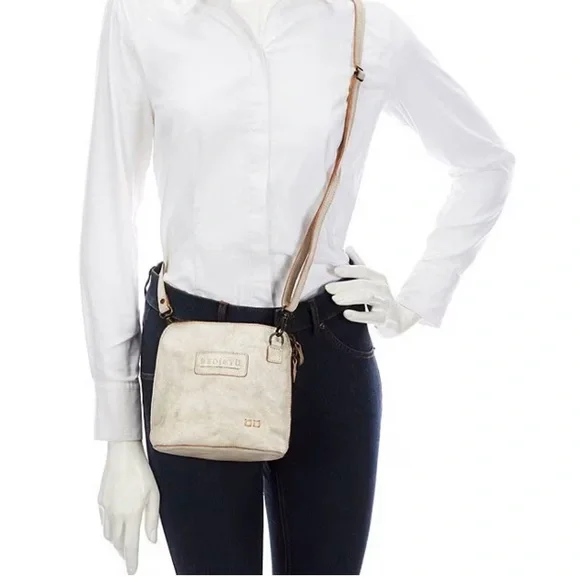 Tan Leather Crossbody Bag - Picture 2 of 4